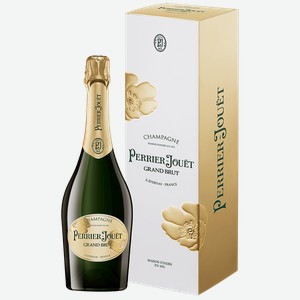 Игристое вино и шампанское Perrier-Jouёt Grand Brut Champagne AOC (gift box) 12% 0.75 л.