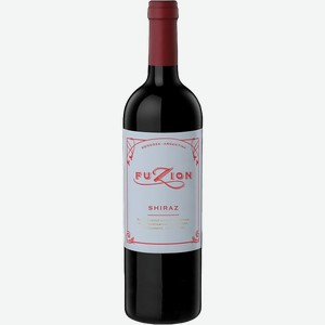 Вино Fuzion Shiraz Mendoza Zuccardi 0.75 л.