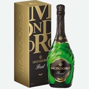 Игристое вино и шампанское Mondoro Brut Campari (gift box) 12% 0.75 л.