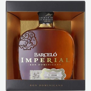 Ром Barcelo Imperial (gift box) 38% 0.7 л.