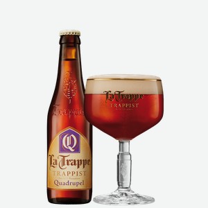 Пиво La Trappe Quadrupel 10% 0.33 л.