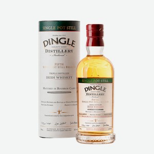 Виски Dingle Fifth Release Single Pot Still Irish Whisky (gift box) 46.5% 0.7 л.