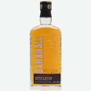 Виски Bankhall Sweet Mash Blended Whisky 46% 0.7 л.