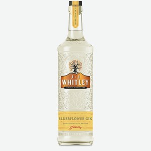 Джин J.J. Whitley Elderflower Gin 40% 0.7 л.