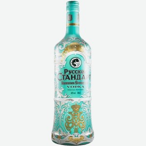 Водка Russian Standart Limited Edition Hermitage 40% 1 л.