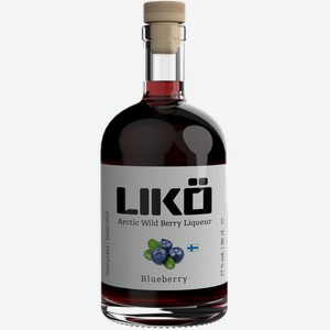 Ликёр Liko Blueberry 17% 0.5 л.