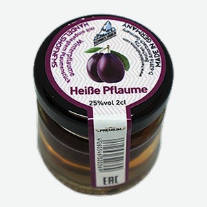Ликёр Schnee Jager Pflaumen 25% 0.02 л.