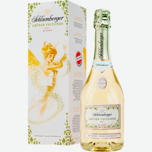 Игристое вино и шампанское Schlumberger Gruner Veltliner Brut Klassik (gift box) 12% 0.75 л.