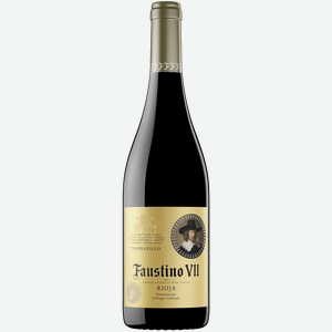 Вино Faustino VII Rioja DOCa 13% 0.75 л.