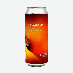 БАКУНИН PEACH UP MILKSHAKE IPA 6,5% 0,5л ж/б