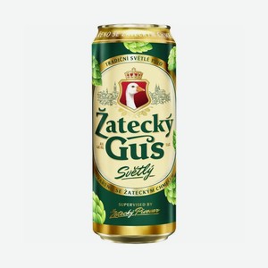 Жатецкий гусь светлое 4,6% 0,45л ж/б