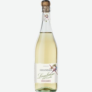 Игристое вино Ghiandaia Lambrusco Emilia Igt Bianco Amabile 0.75л