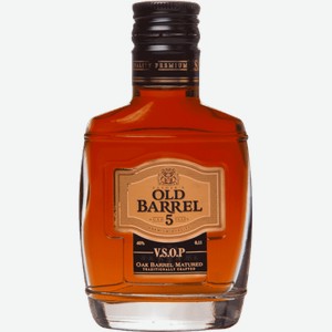 Коньяк Father s Old Barrel 5 лет 0.1л