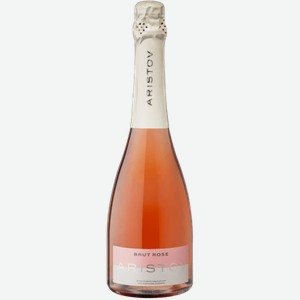 Игристое вино "Aristov" Rose Brut 0.75л