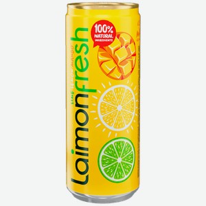 Вода Напиток Laimon Fresh Mango 0.33л