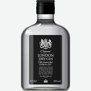 Джин Original London Dry 0.2л