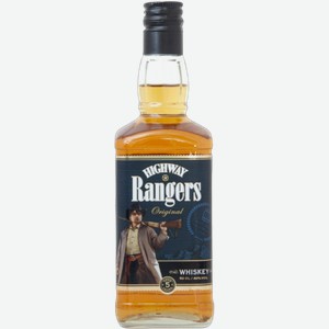 Виски Highway Rangers 5 y.o. 0.5л