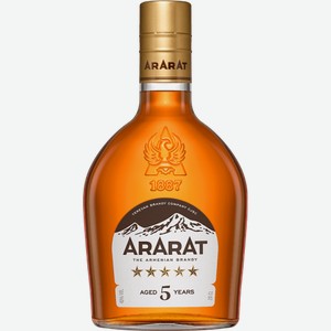 Коньяк Арарат 5 звезд 0.25л