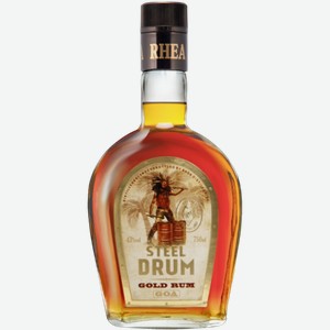 Ром Rum Steel Drum gold 0.75л