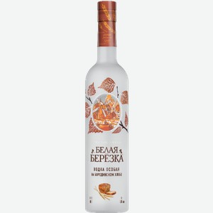 Водка Белая Берёзка на бородинском хлебе 0.5л