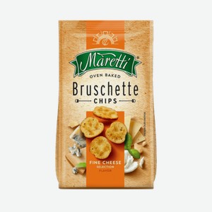 Чипсы Хлебные ломтики со вкусом сырный микс Maretti