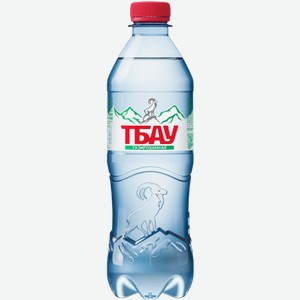 МИНЕРАЛЬНАЯ ПИТЬЕВАЯ СТОЛОВАЯ ВОДА "ТБАУ" газ ПЭТ 0,5л 0.5л