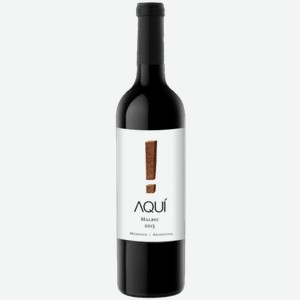 Вино Aqui Malbec 0.75л