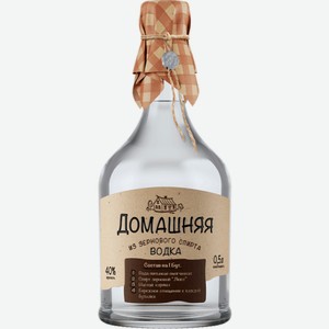 Водка Питейный дом Домашняя 0.5л