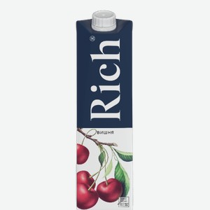 Сок Нектар Rich вишневый 1л