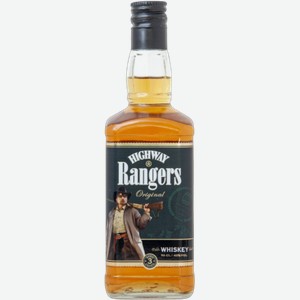 Виски Highway Rangers 3 y.o. 0.5л