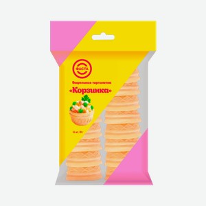 Продукты быстрого приготовления Вафельная тарталетка "корзинка" 38 гр
