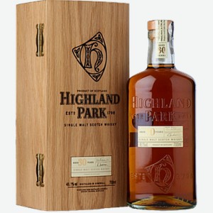 Виски Highland Park, 30 летней выдержки 0.7л