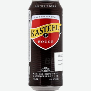 Тёмное пиво Kasteel Rouge Вишневый Темный 0.5л