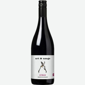 Вино Art & Usage Syrah IGP Pays d Oc 0.75л