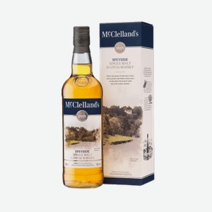 Виски McClelland s Speyside 0.7л