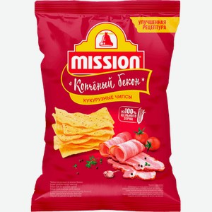 Чипсы Mission копчёный бекон