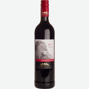 Вино Africa Five Cabernet Sauvignon 0.75л