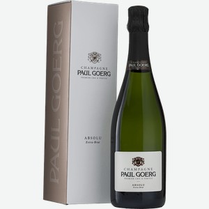 Шампанское Paul Goerg Extra Brut Absolu Premier Cru 0.75л