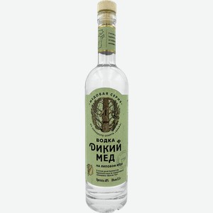 Водка Дикий Мёд на липовом мёде 0.5л