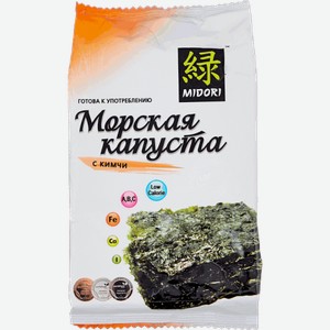 Чипсы Морская капуста Midori с кимчи