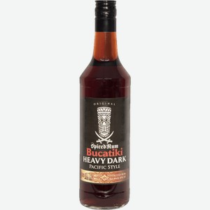 Ром Spiced Rum Bucatiki Heavy Dark Pacific Style 0.7л