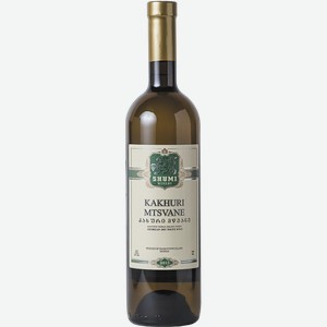 Вино Kakhuri Mtsvane Shumi 0.75л