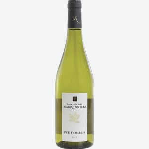 Вино Domaine des Marroniers Petit Chablis 0.75л