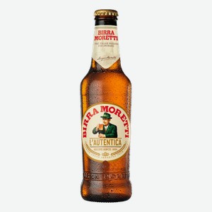 Светлое пиво Birra Moretti 0.33л