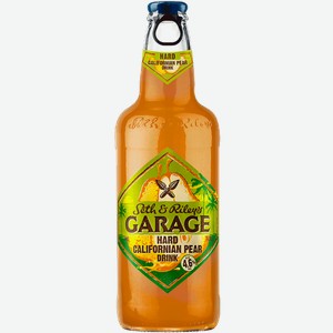 Светлое пиво S&R s Garage Hard Californian Pear 0.4л