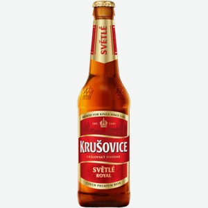 Светлое пиво Krusovice Svetle 0.45л