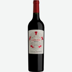 Вино Cape Five Cabernet Sauvignon Reserve 0.75л