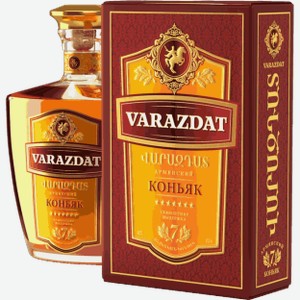 Коньяк Коньяк Вараздат 7 Лет 0.5л