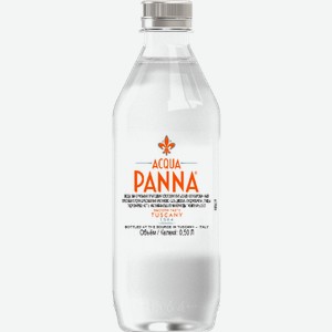 Минеральная вода Acqua Panna негазированная 0.5л