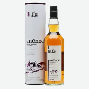 Виски An Cnoc 18 0.7л